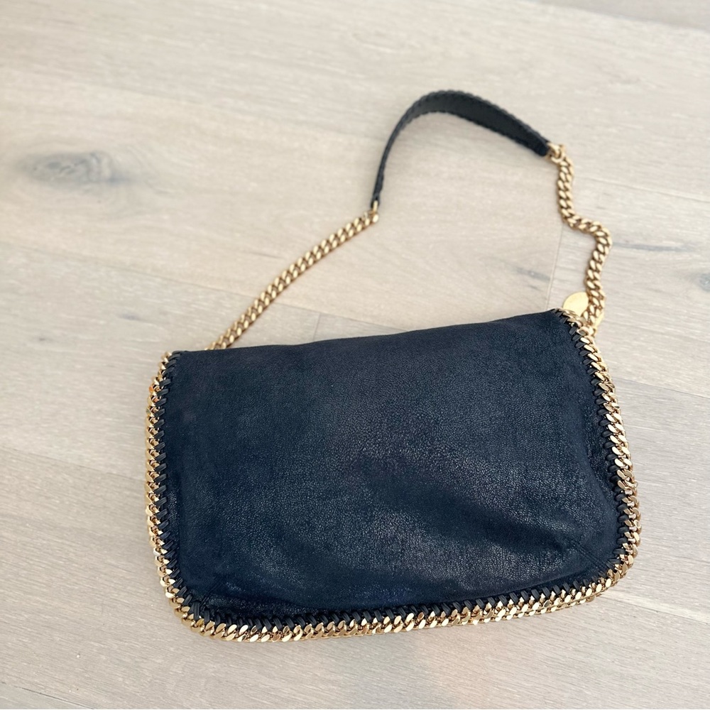 STELLA MCCARTNEY Falabella Shoulder Bag Navy - Picture 6 of 12